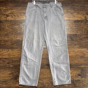 Dickies Men's Work Jeans - Gray Straight Leg - 100% Cotton Size 36x32